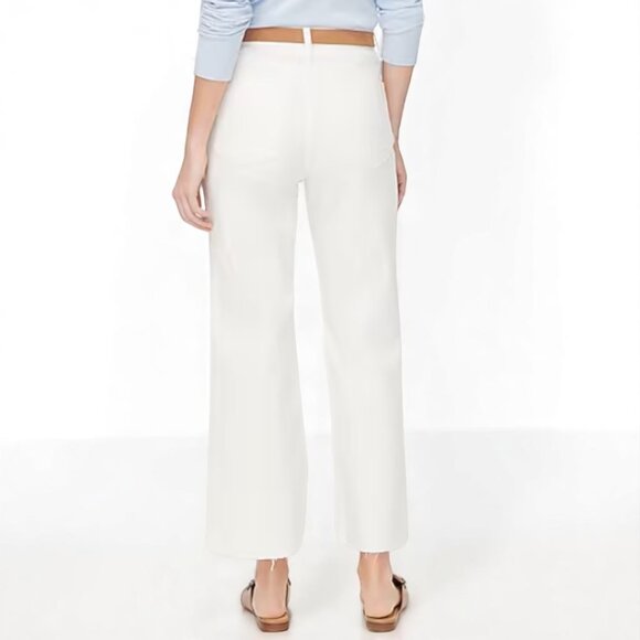 J. Crew Petite wide-leg jean in all-day stretch Size 25P - Picture 2 of 13